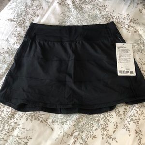 lululemon Pace Rival Skirt *Tall in Black